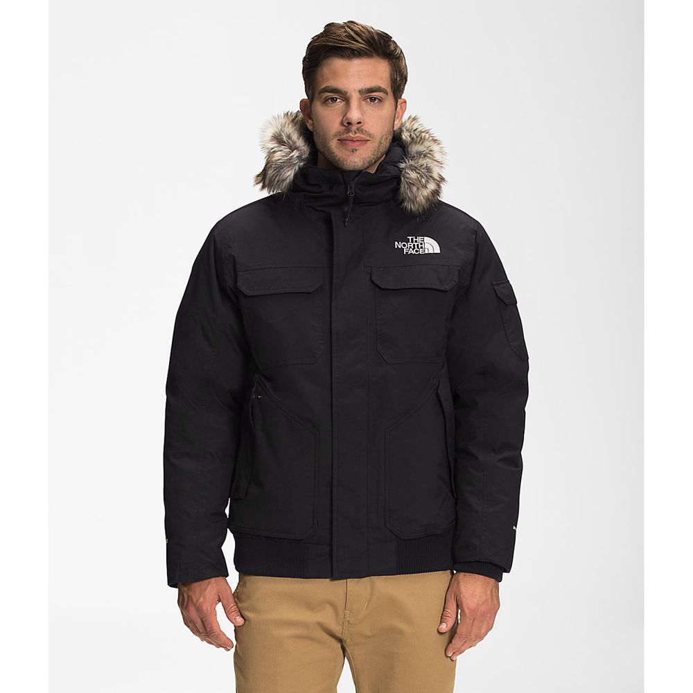 The North Face Winter Jacket Mens Australia - The North Face Gotham Iii Black (QGR-962745)